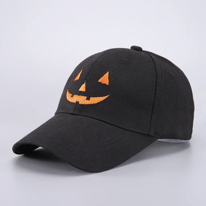Skull Baseball Cap Halloween Party Funny Scary Expression Design Costume Party Accessories For Men Women Unisex