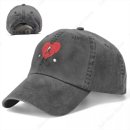 Bad Bunny Denim Baseball Cap