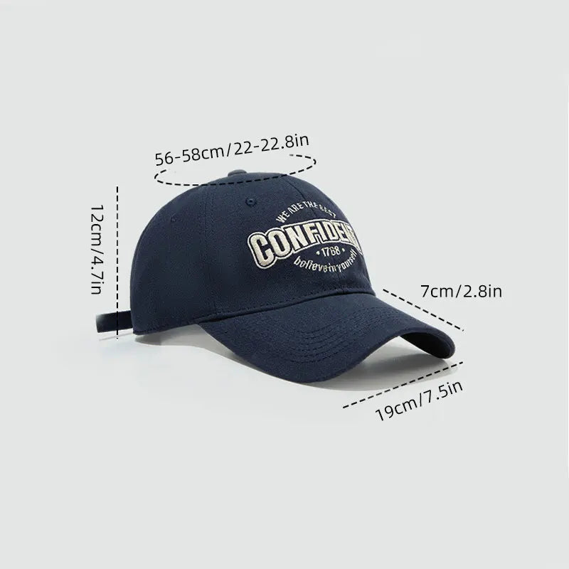 Letter Hip Hop Hats for Women Men