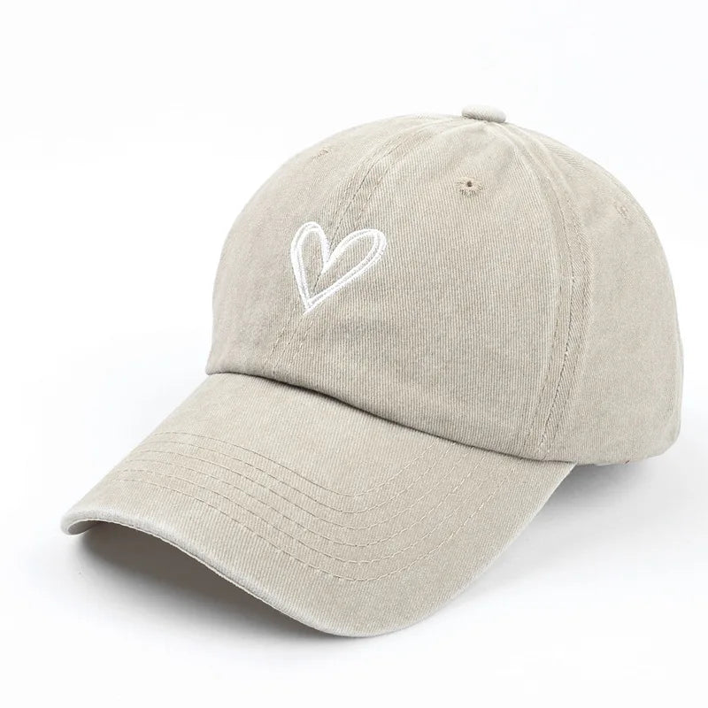 Spring Summer Hat Denim Baseball Hat Female