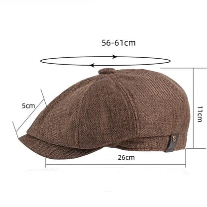 Retro Newsboy Caps Men British Painters Hats