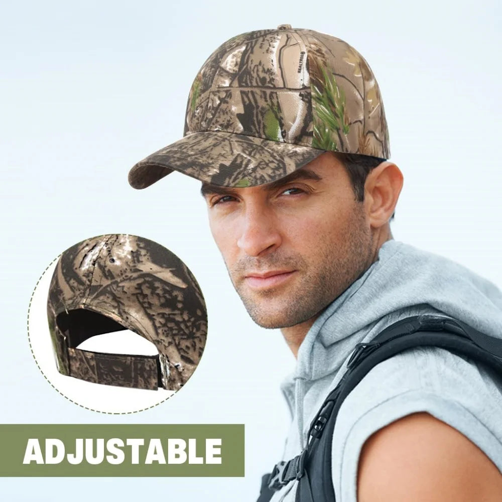 Colors Camouflage Baseball Cap Summer Outdoor Sports Hiking Fishing Hunting Caps Sunscreen Casual Sun Hats