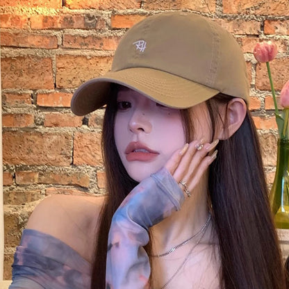 New Cotton Embroidery Letters Baseball Cap