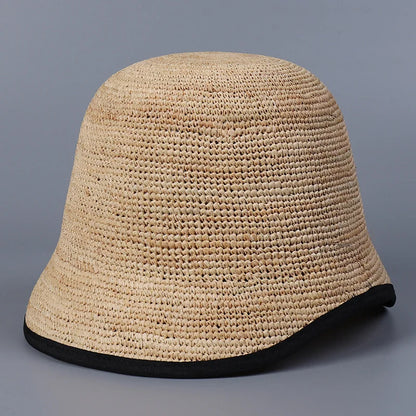 100% Natural Raffia Bucket Hat