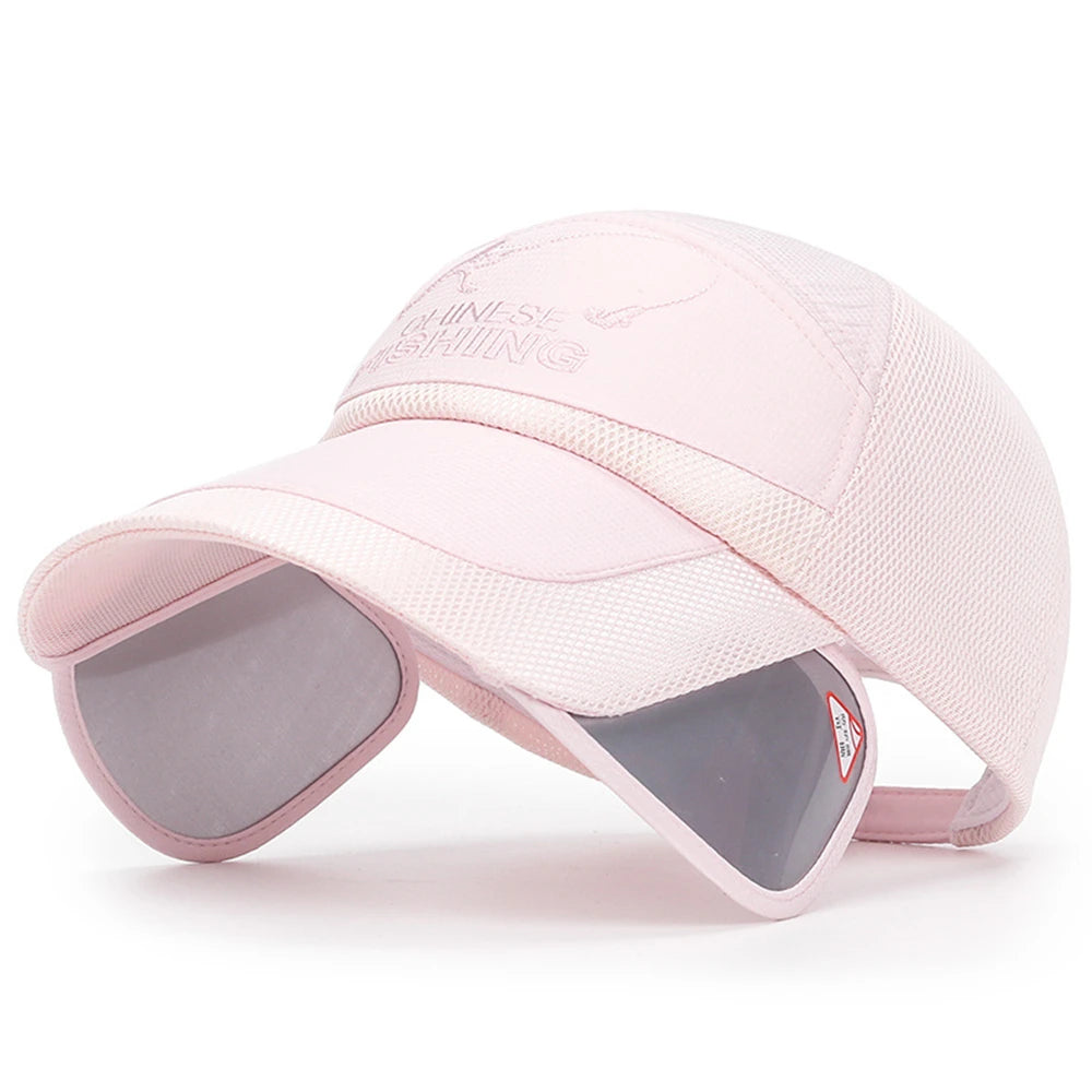 Summer Outdoor Fishing Sunscreen Baseball Cap Men's