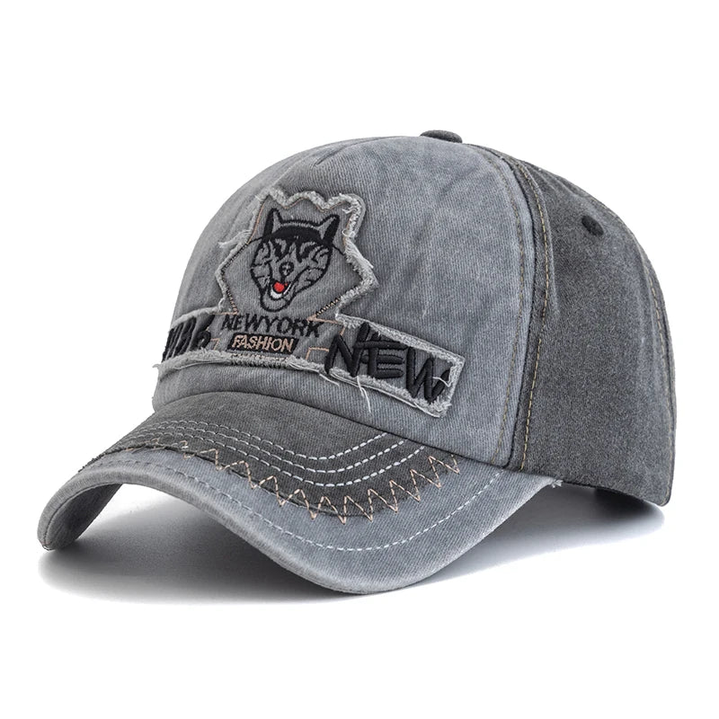Unisex Washed Cotton Baseball Cap