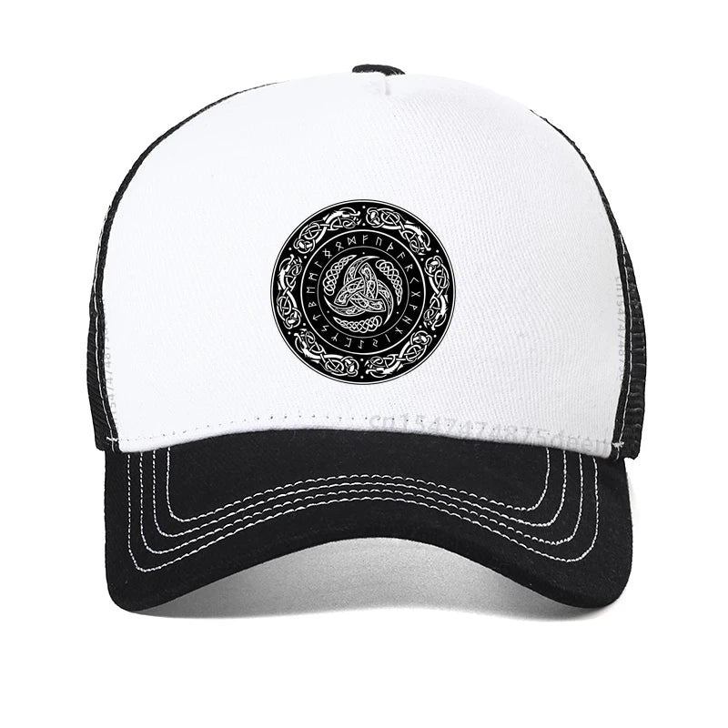 Vikings Ragnar Lothbrok Skullies Baseball Cap