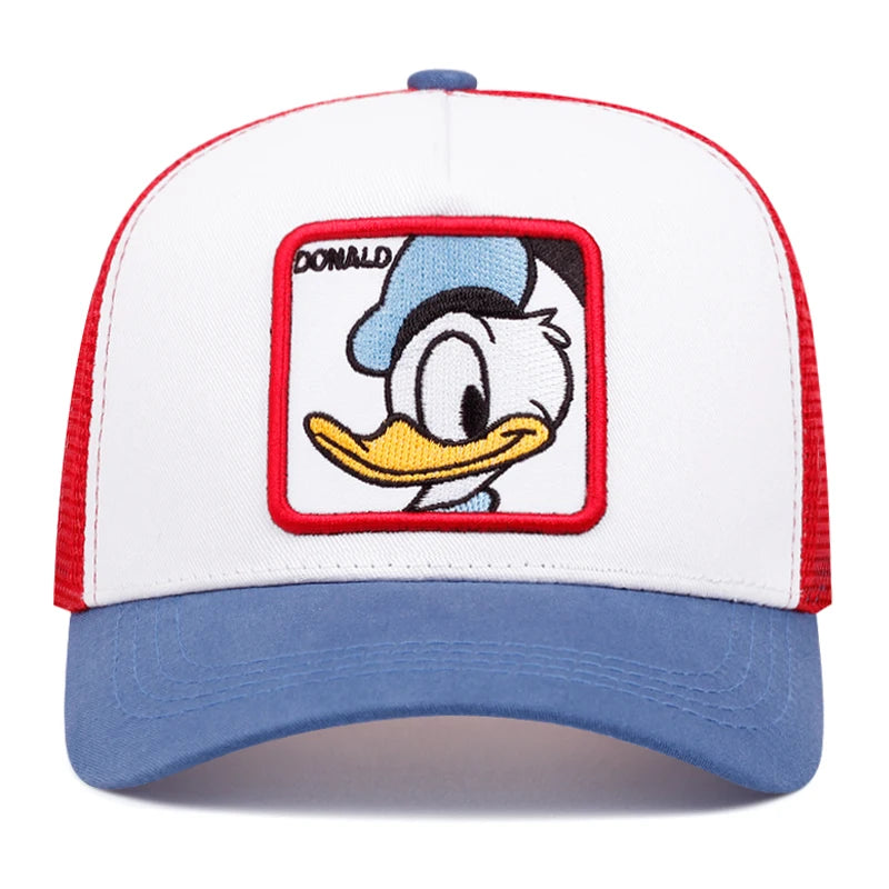 High Quality Brand Anime Cartoon Snapback Cotton Baseball Cap Men Women