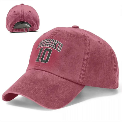 Retro Shohoku Slam Dunk Anime Cartoon Baseball Caps Men Women