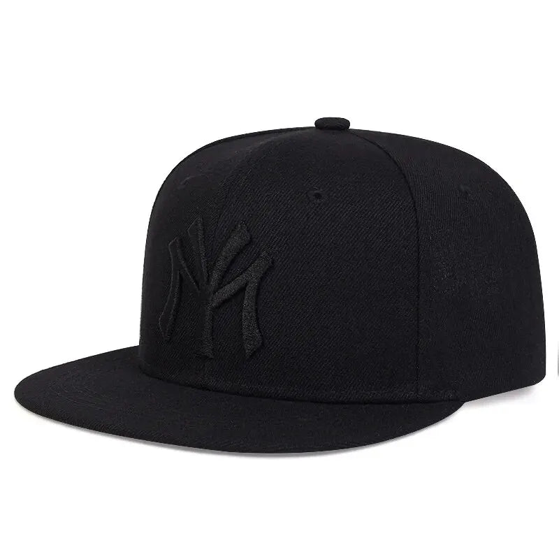 Unisex Letter Embroidery Hip-Hop Hats Outdoor Adjustable