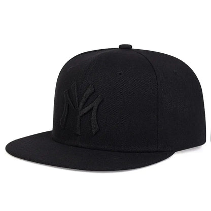 Unisex Letter Embroidery Hip-Hop Hats Outdoor Adjustable