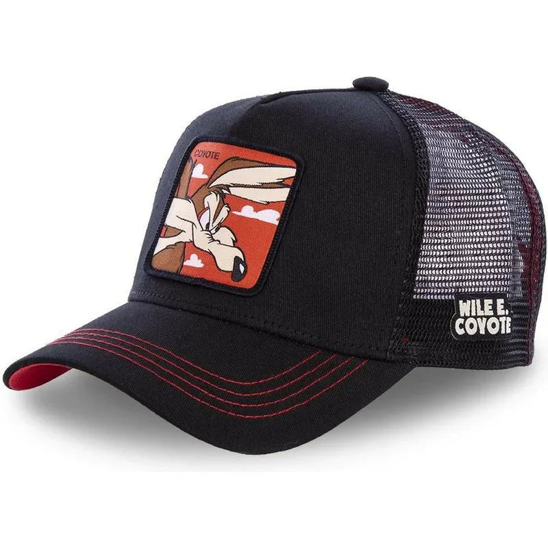 Cute Anime Pattern Baseball Cap Embroidered Baseball Hat Adjustable Hip Hop Outdoor Sun Protection Hat Gifts