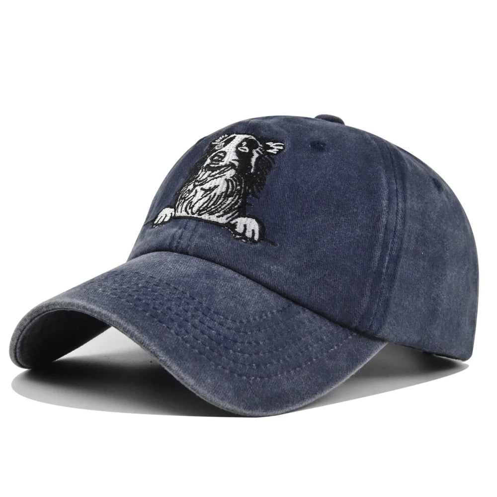 2026 Spring Summer Men Women Baseball Cap Dog Animals Embroidery Snapback Hats
