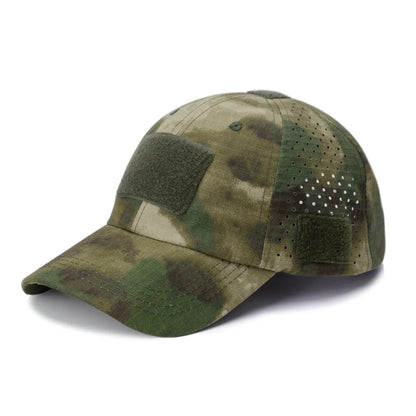 Athletic Casual Breathable Camouflage Baseball Cap for Men