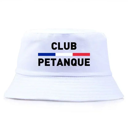 Fashion French Petanque Club Bucket Hat Unisex Adult Outdoor Sport Activities