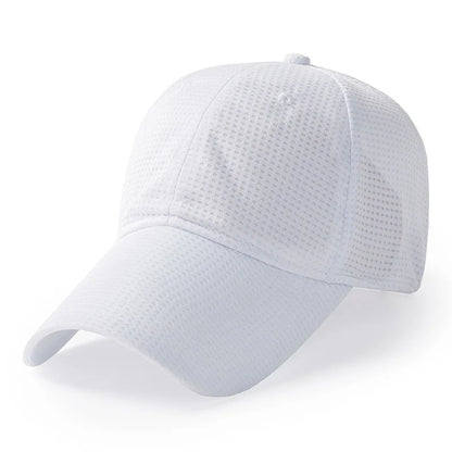 Breathable Quick-Dry Athletic Mesh Long Peak Baseball Cap Summer for Men And Women