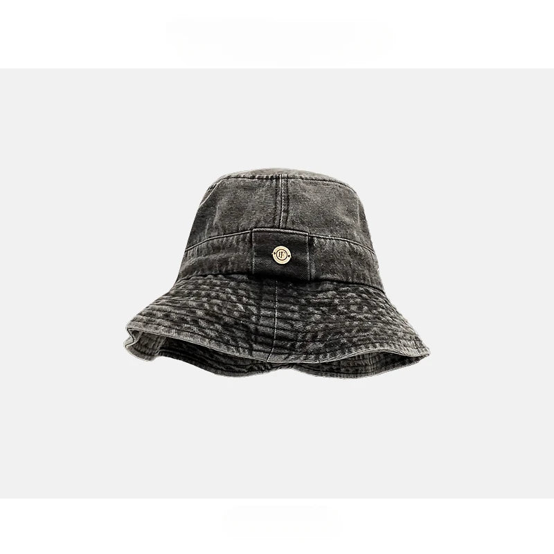 Japanese Retro Denim Series Fisherman's Hat Children's