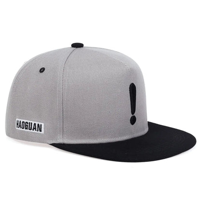 Exclamation Point Embroidery Baseball Cap Men Women Hip Hop Hat Summer