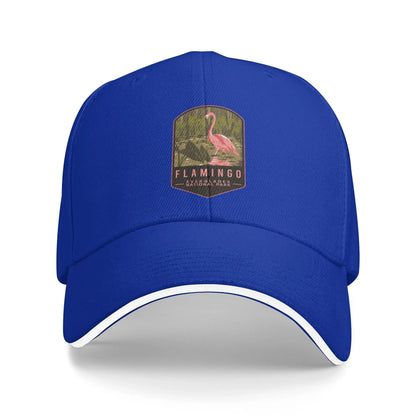 Everglades National Park Flamingo Summer Baseball Caps Women  Adult Male