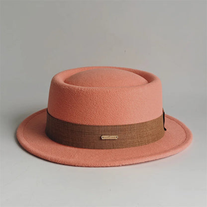 Autumn/Winter Fedora Hat For Women Soft Felt Hat - French Style Retro French