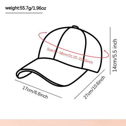 LA Embroidery Breathable Truck Hat Hip Hop Street Baseball Hat American Sunshade Couple Hat