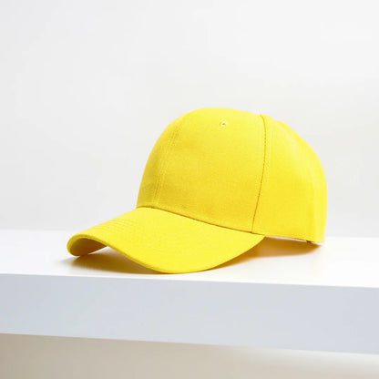 Solid Color Baseball Cap Men's And Women's