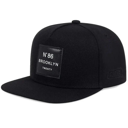 Unisex Brooklyn Print Label Embroidery Hip-hop Hats Outdoor