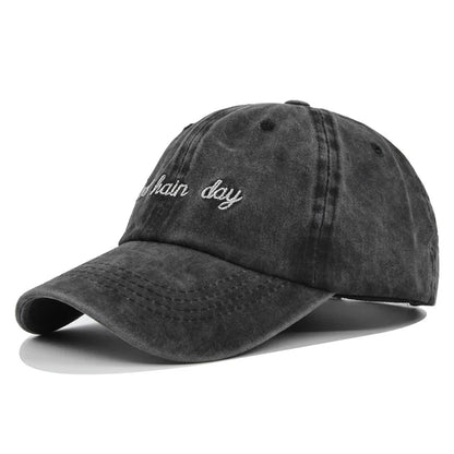 Bad Hair Day Embroidered Duckbill Hats Beach Sun Hat