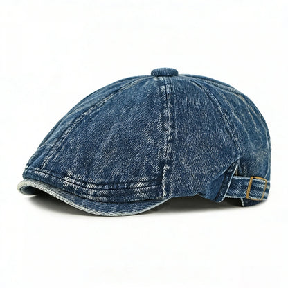 Classic Cabbie Newsboy Cap Painter Visor