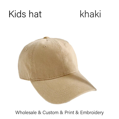 Kids Custom Hat Logo Embroidery Baseball Cap