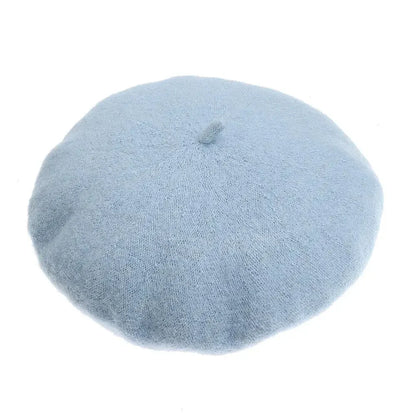 Berets Hat Autumn Winter Warm Wool Berets Hat