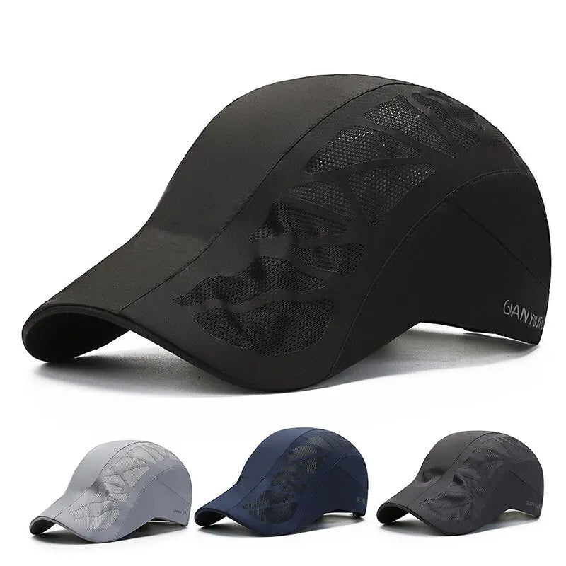 Summer Hat Men Casual Baseball Cap Fast Drying Breathable Forward Cap Women
