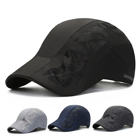 Summer Hat Men Casual Baseball Cap Fast Drying Breathable Forward Cap Women