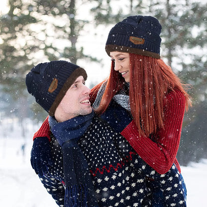 Winter Beanie Hat For Men Knitted Hat Winter Cap