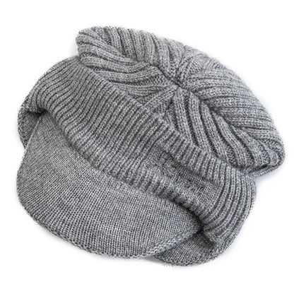 New Unisex Winter Hat Plush Fur Lined Warm Earflap Cap