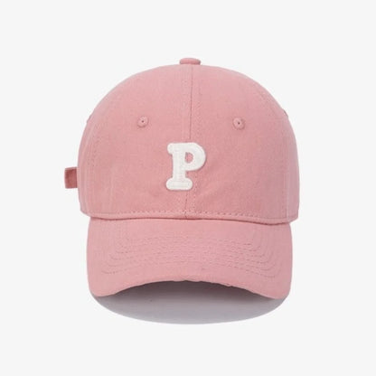 Letter Embroidered Children Baseball Cap