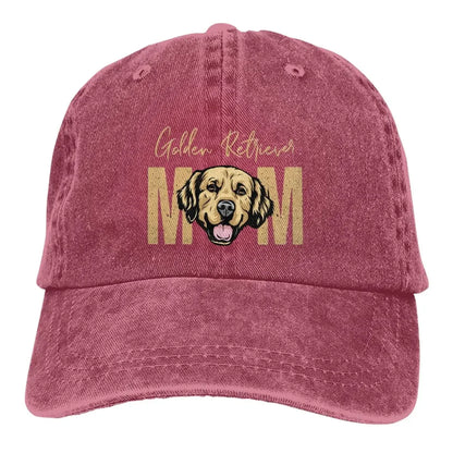 Golden Retriever Dog Mom Baseball Caps
