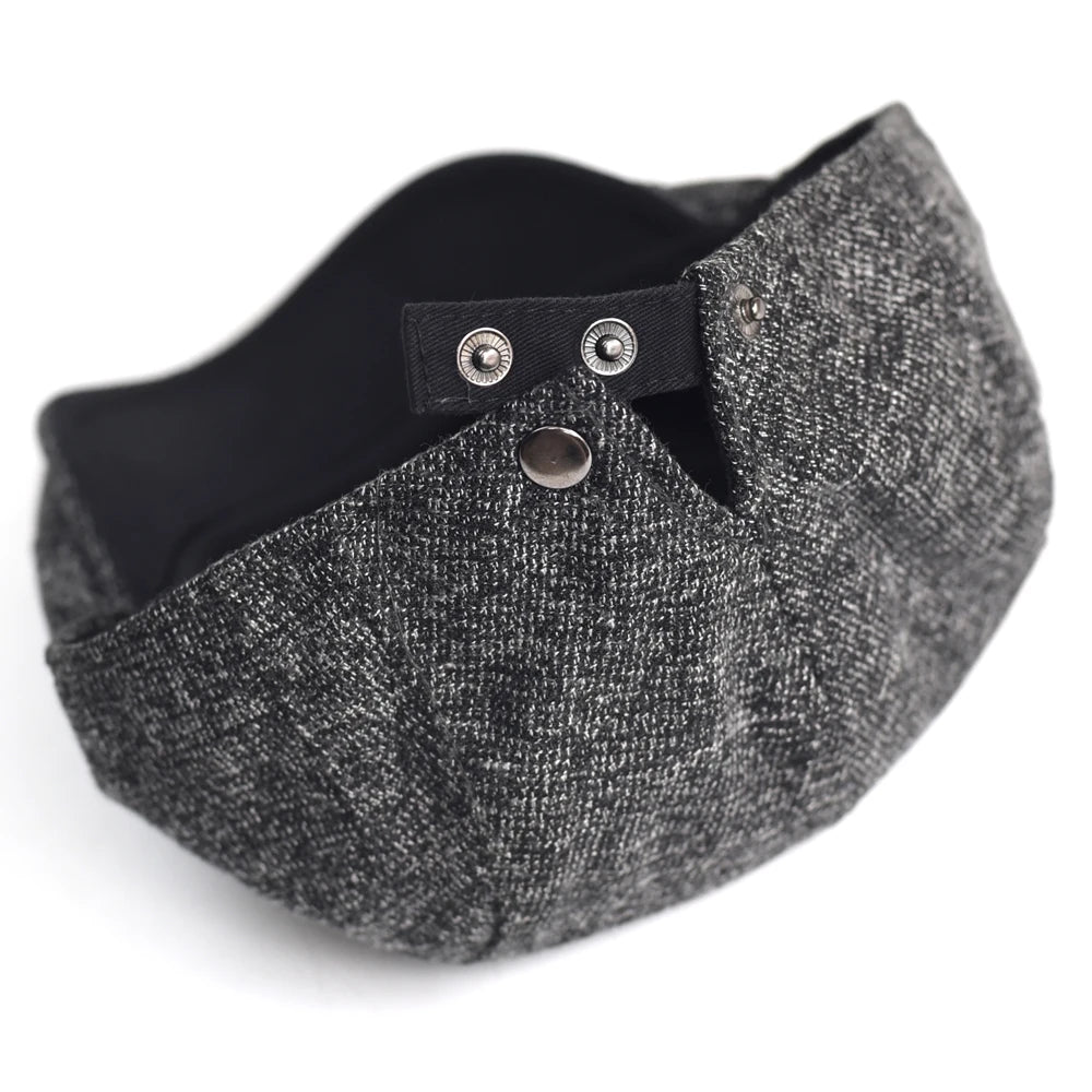 Autumn Winter Thick Warm Newsboy Caps Men Women Soft Beret Hat