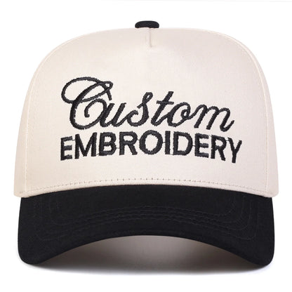 Men's Baseball Cap Fashionable Five-Panel Hat Adjustable