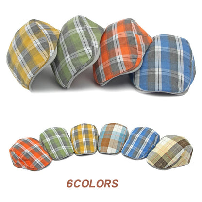 Women Spring Summer Flat Peaked Hat
