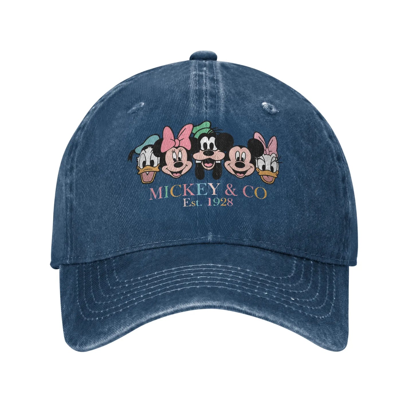 Mickey Friends 1928 Face Casual Baseball Cap