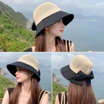 Outdoor UV Protection Sun Hat Summer Women's Bucket