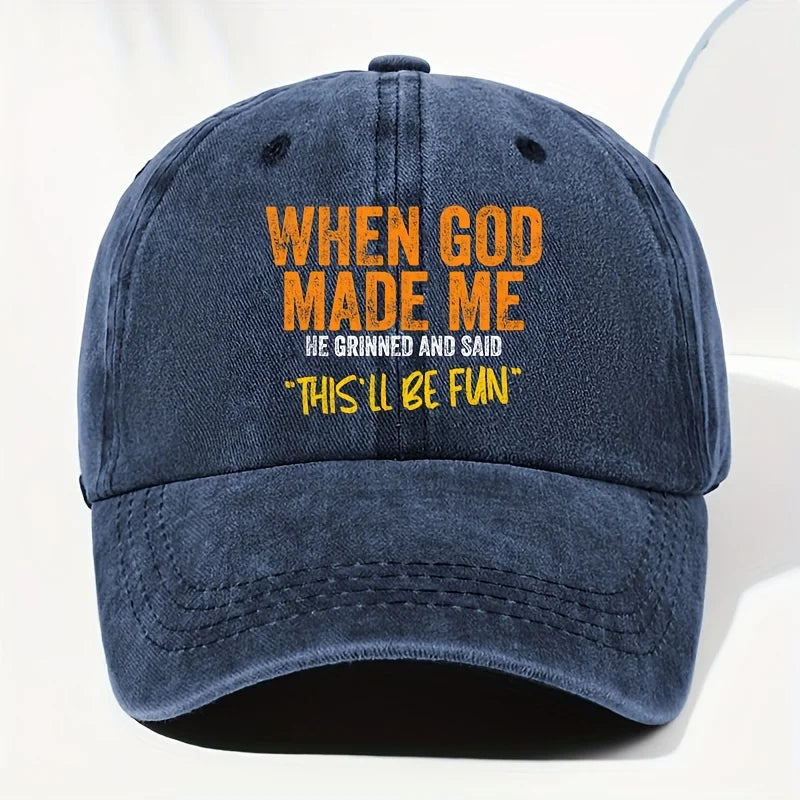 Interesting Fashion Graffiti Print Baseball Cap