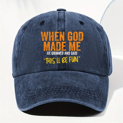 Interesting Fashion Graffiti Print Baseball Cap