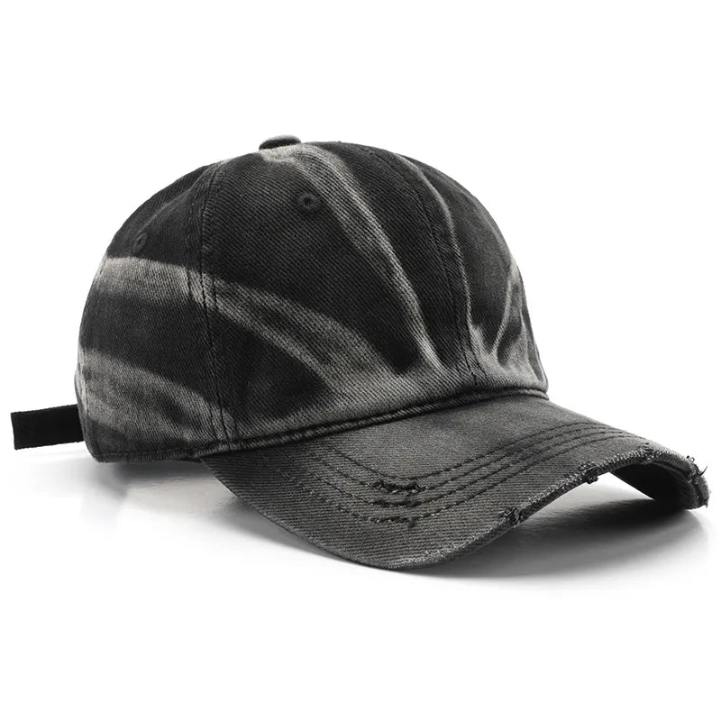 Vintage Washed Tie-Dye Baseball Cap