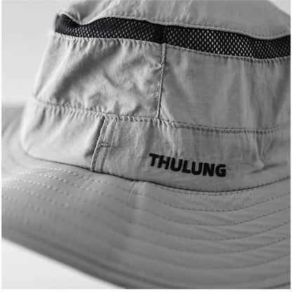 Summer New Quick-Drying Mesh Breathable Bucket Hat
