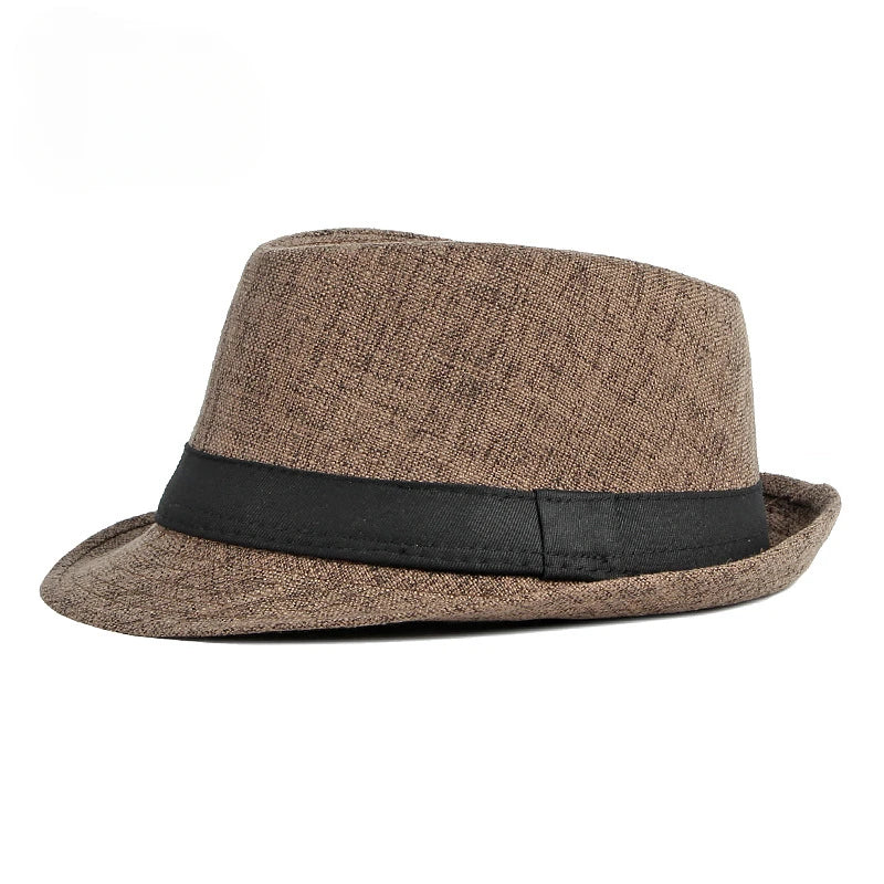 High Quality Men Summer Hats Wholesale British Retro Jazz Hats