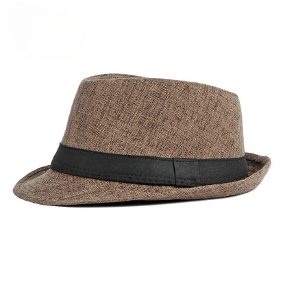 High Quality Men Summer Hats Wholesale British Retro Jazz Hats