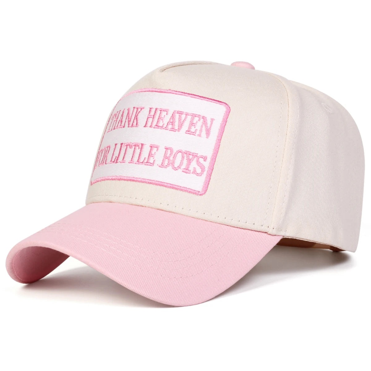 Unisex Thank Heaven Letter Embroidery Baseball Caps Spring Autumn