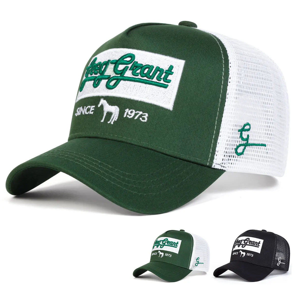 Unisex Since 1973 Letter Embroidery Baseball Net Caps Spring and Summer